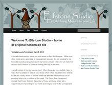 Tablet Screenshot of elfstonestudio.com